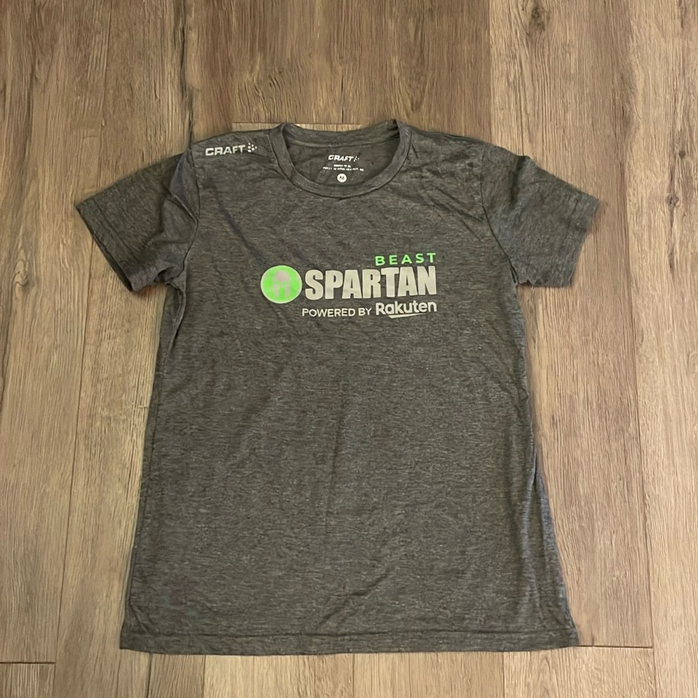Vintage Spartan Race Beast Shirt Women’s M
